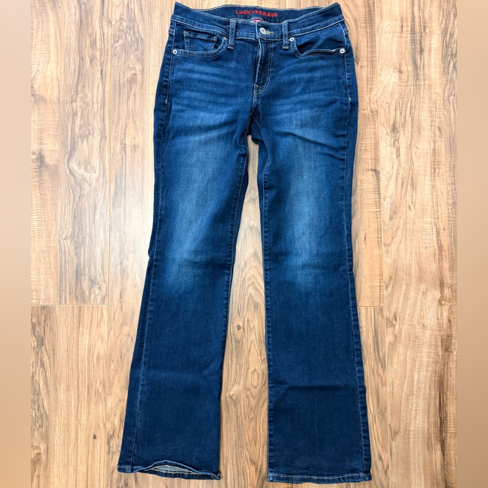 Lucky Brand Dark Blue Straight Leg Jeans